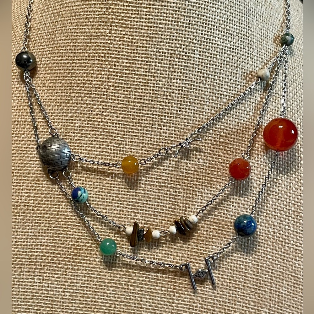 Official Star Wars Galactic Necklace~ Lucas Films/ThinkGeek Exclusive - Picture 16 of 16